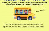 Ready, Set , Learn Events for Families