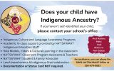 Does you child have Indigenous Ancestry?